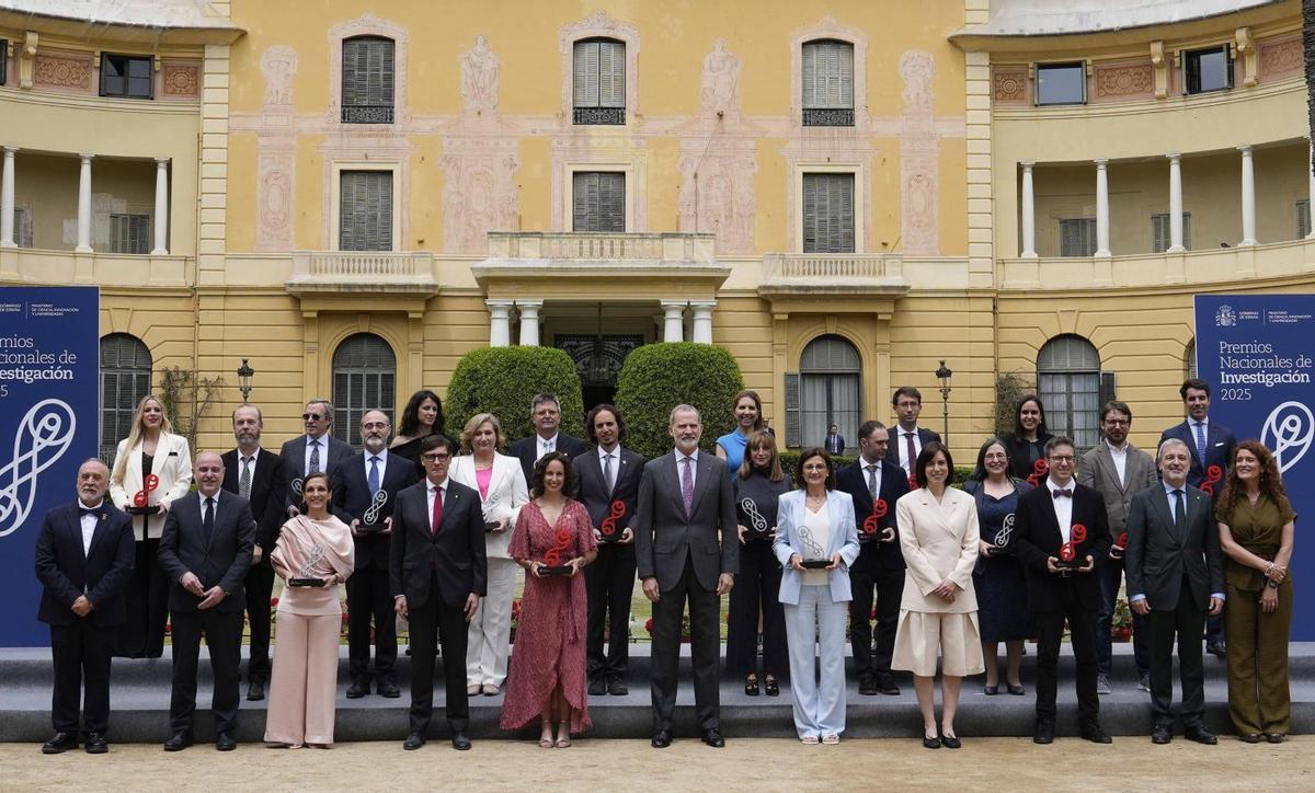 Felip VI: "Amb el talent científic no n’hi ha prou, cal suport"