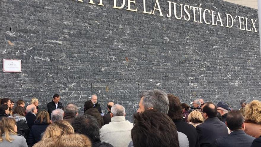 Elche inaugura la calle Abogados de Atocha en la Ciudad de la Justicia