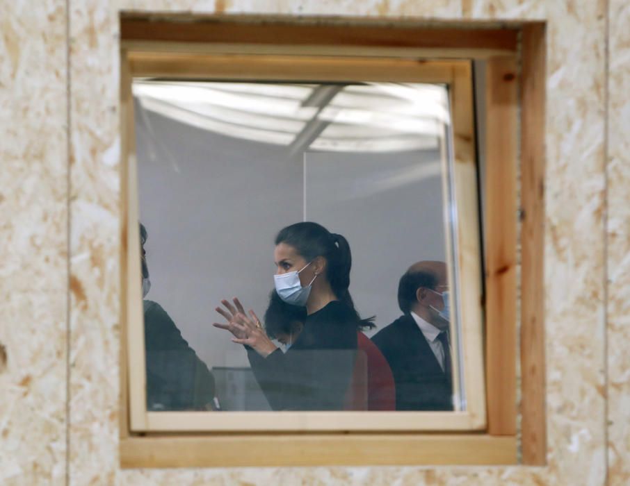 La reina inaugura en Galicia el curso en FP