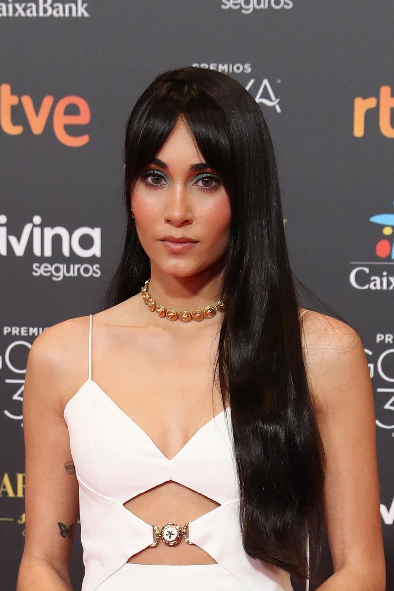 La mirada de Aitana en los Goya 2021