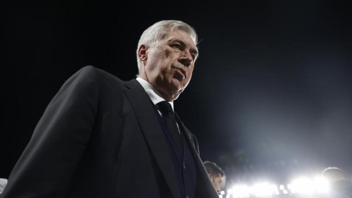 El entrenador del Real Madrid, Carlo Ancelotti