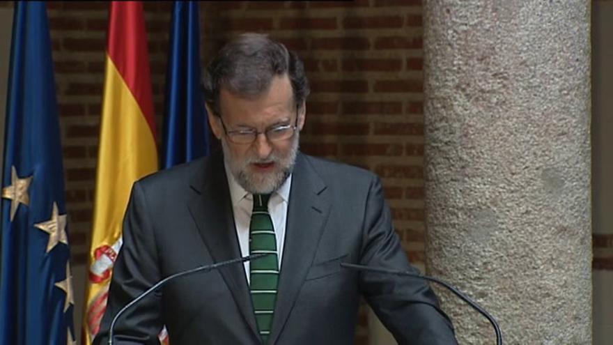 Vídeo / Rajoy homenajea a Rita Barberá