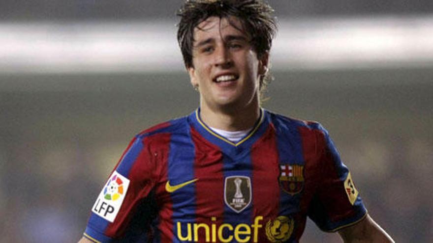 El delantero del FC Barcelona Bojan Krkic