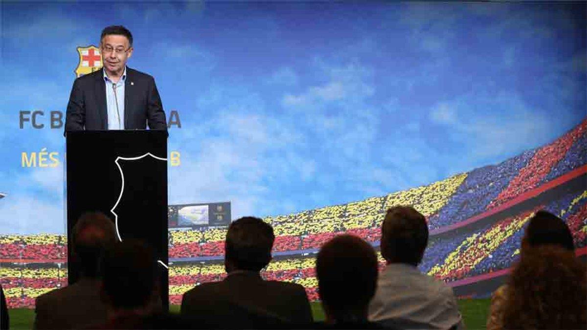 Josep Maria Bartomeu, presidente del FC Barcelona, ha confirmado este viernes la exclusiva de SPORT sobre Mirotic