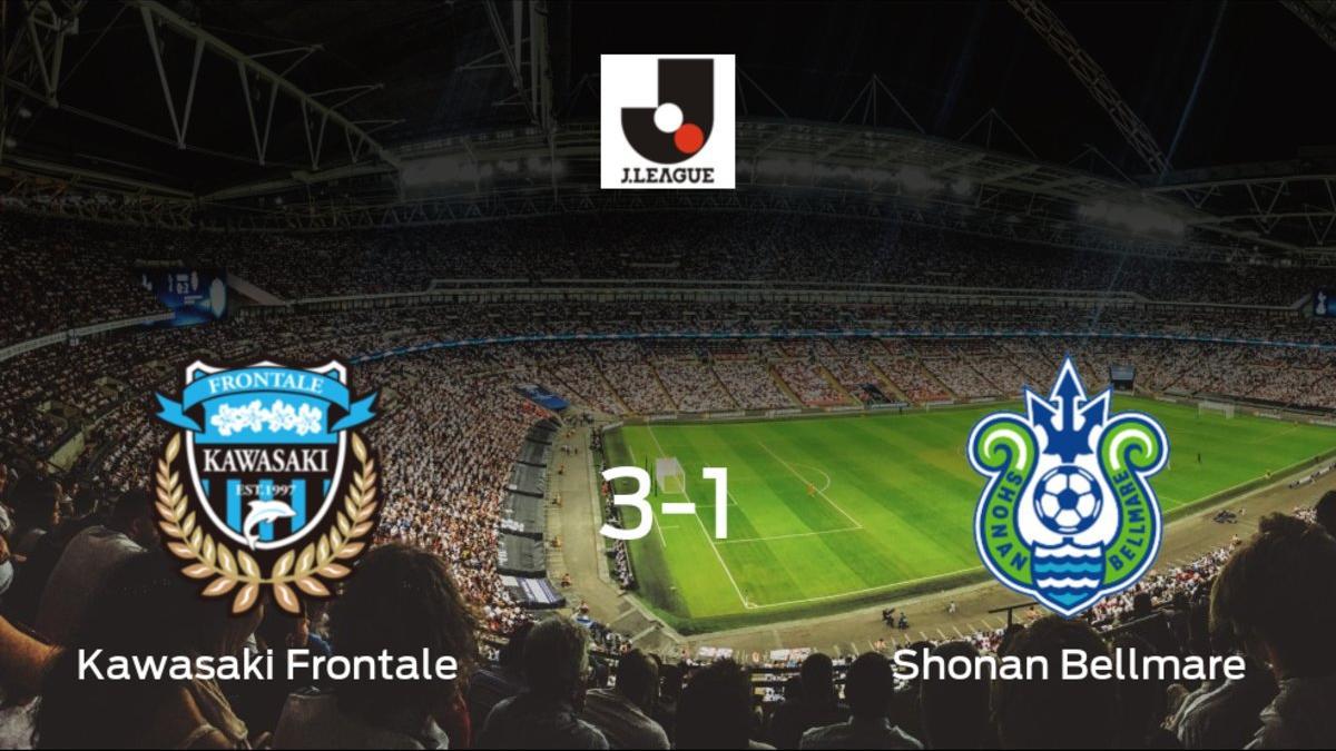 El Kawasaki Frontale gana 3-1 al Shonan Bellmare y se lleva los tres puntos