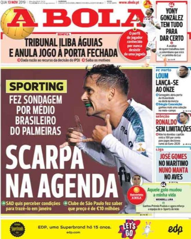 Las portadas del día en la prensa deportiva