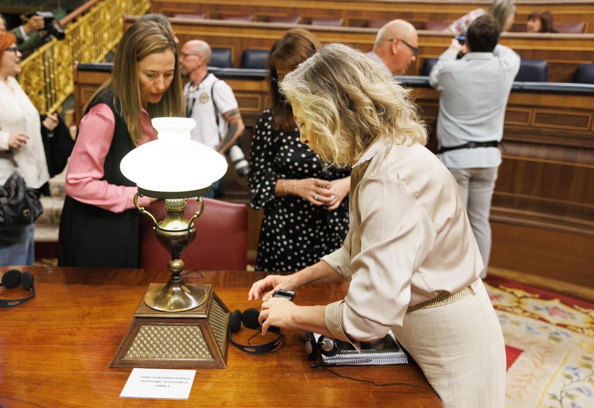 En fotos: El català, el basc i el gallec ja es parlen al Congrés