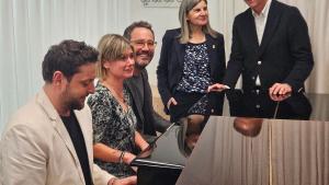 Representantes de la Diputació de Tarragona y del Ayuntamiento de Vila-seca.