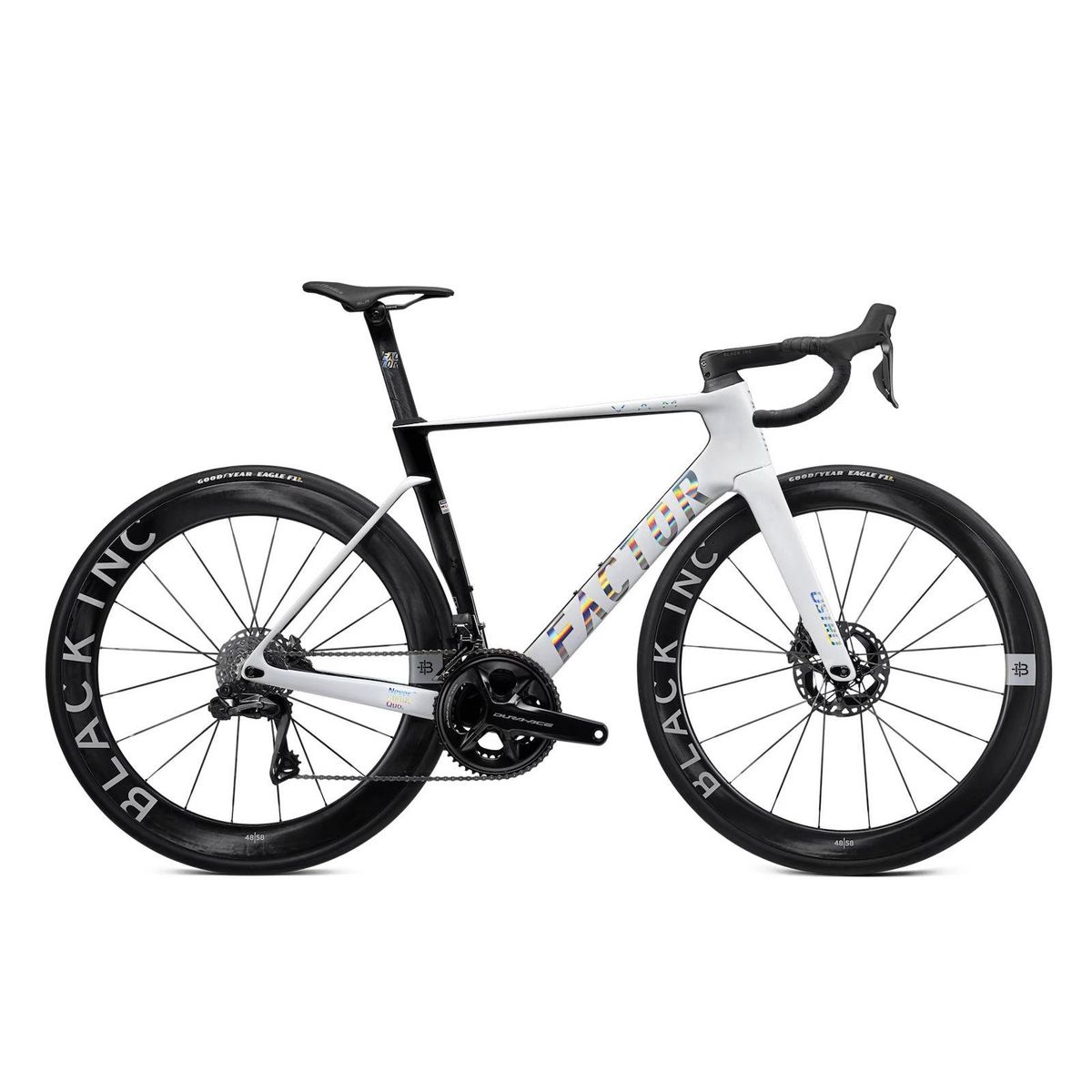 Una bicicleta Factor, similar a la que lleva el Israel Premier Tech