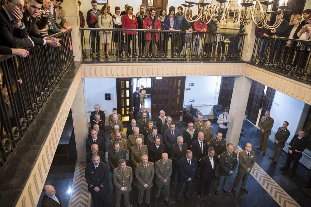 Conmemoración del XXII aniversario de la creación de la Delegación Militar de Oviedo