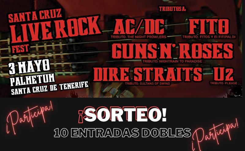 Disfruta de grandes clásicos de la múscia en el Live Rock Fest 2025