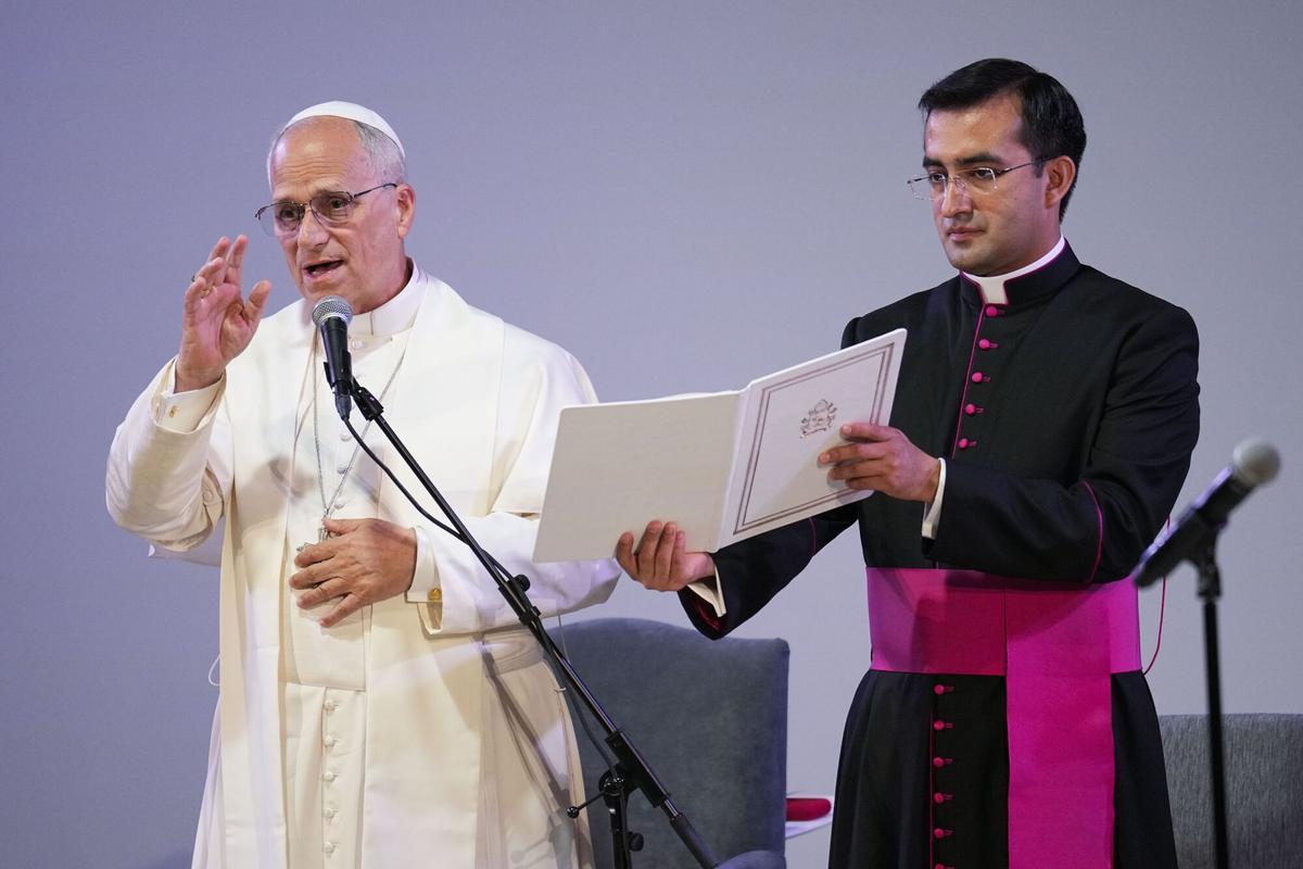 Visita del Papa León XIV a la cárcel de Brians 1.