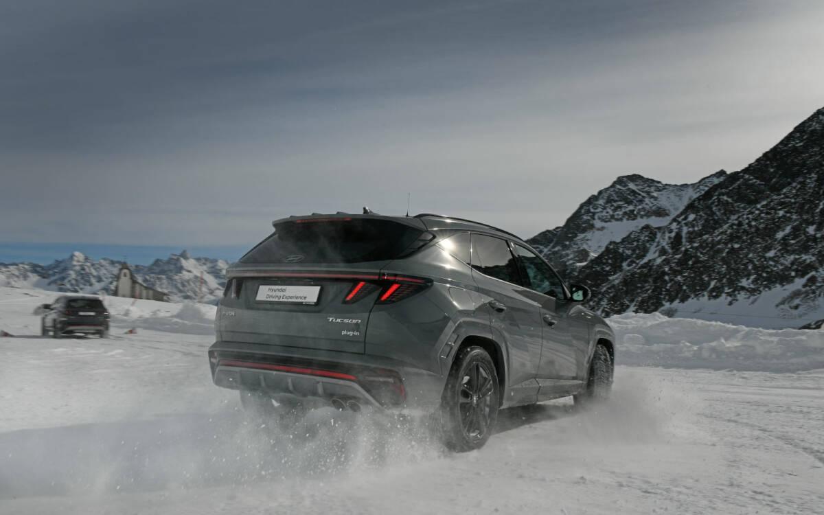 El modelo Hyundai Tucson se adapta a todos los terrenos.