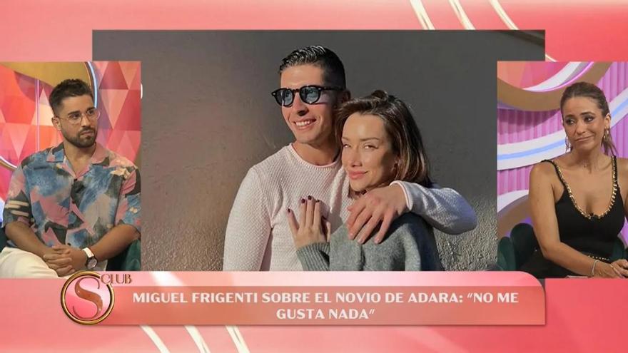 Miguel Frigenti contra el novio de Adara: “A mí este chico me escribía muchísimo&quot;