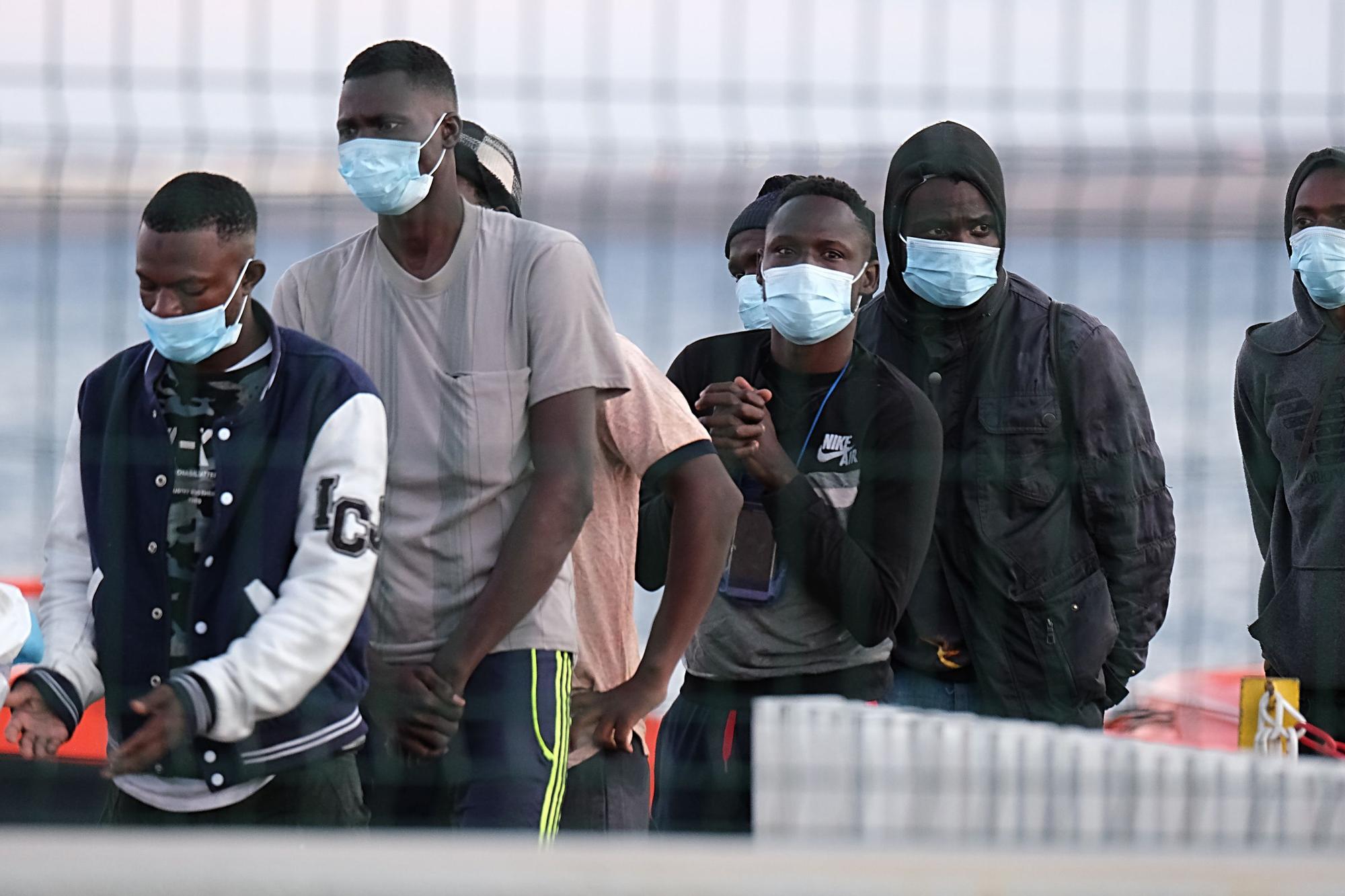 Llegada de migrantes a Fuerteventura