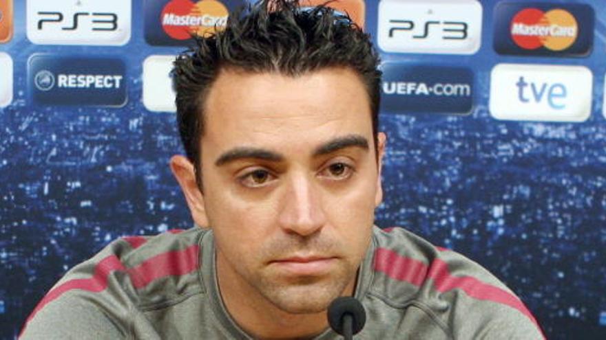 Xavi Hernández, en una comparecencia reciente.