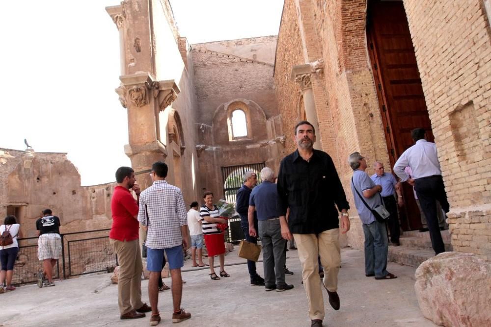 Primeros visitantes a la Catedral Vieja de Cartagena