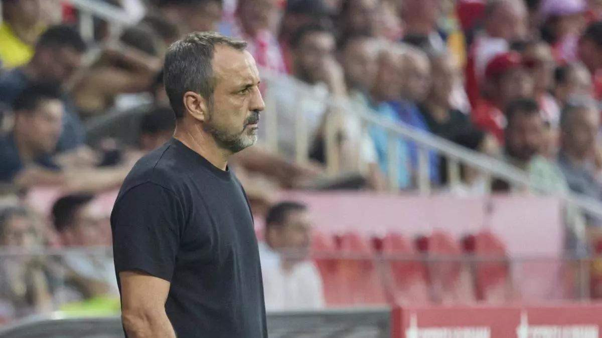 Quique Álvarez, en el primer partido de esta temporada.