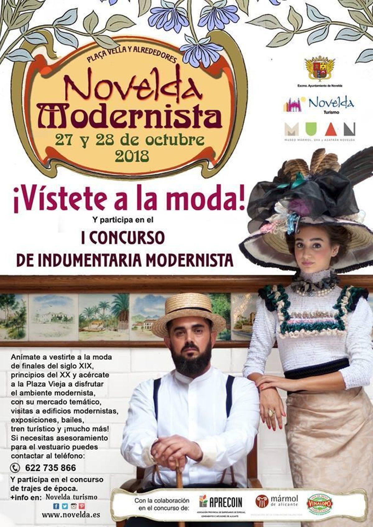 Primer concurso de indumentaria modernista