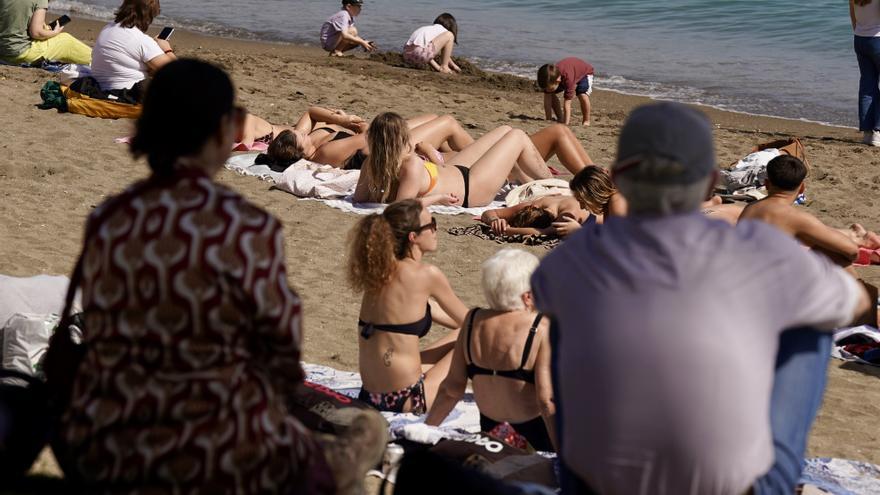 Calor y tiempo primaveral en Málaga a mediados de marzo