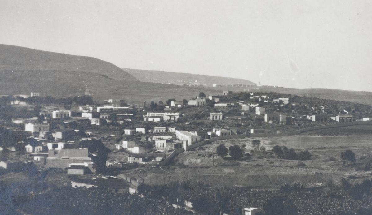 Fotografía de Tamaraceite en 1932.