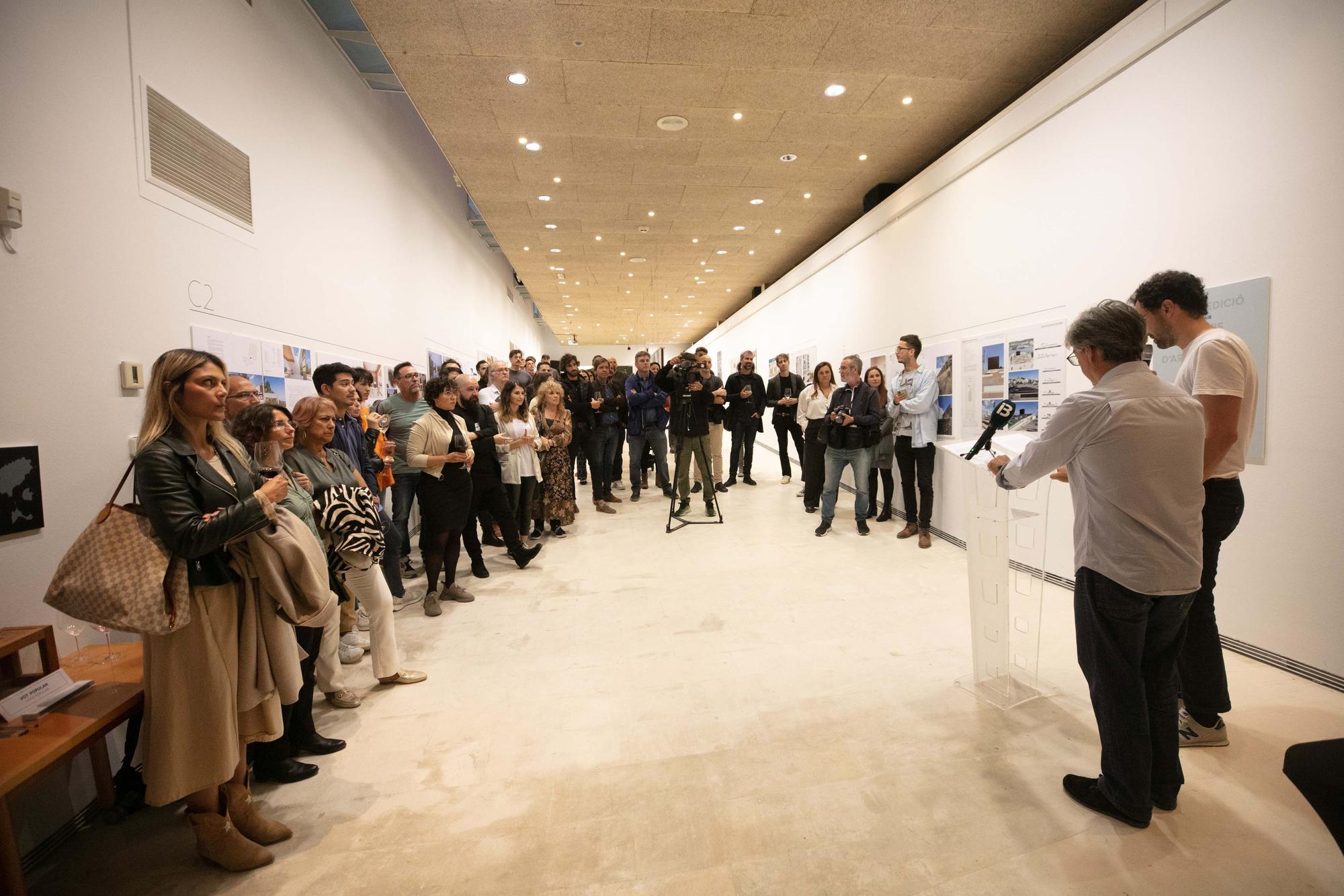 Los arquitectos ibicencos premian la trayectoria de Elías Torres y José Antonio Martínez Lapeña