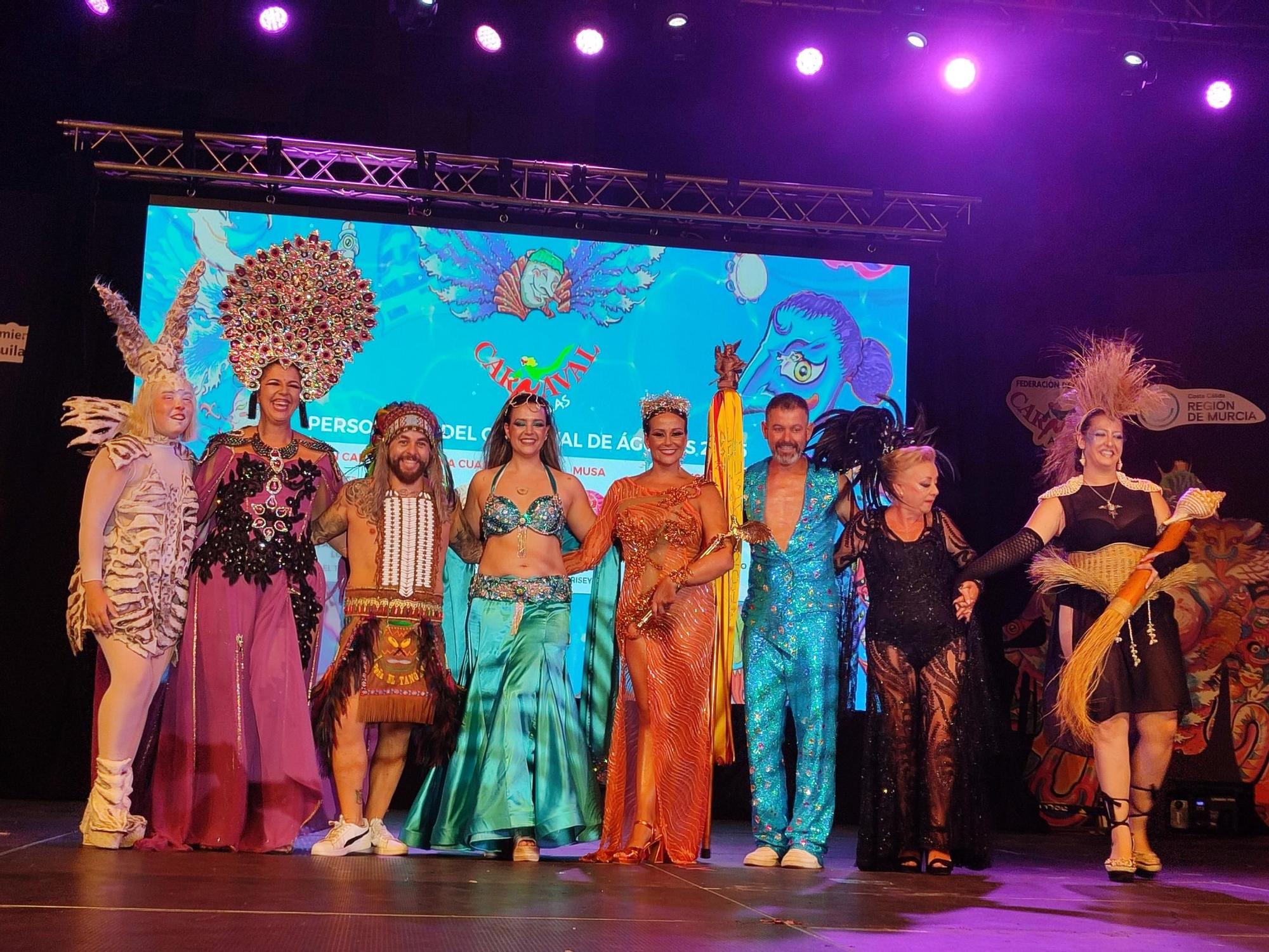 Gala de elección de personajes del Carnaval de Águilas 2025