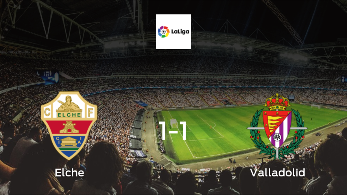 Points shared, as Elche play out a 1-1 draw at Estadio Martínez Valero