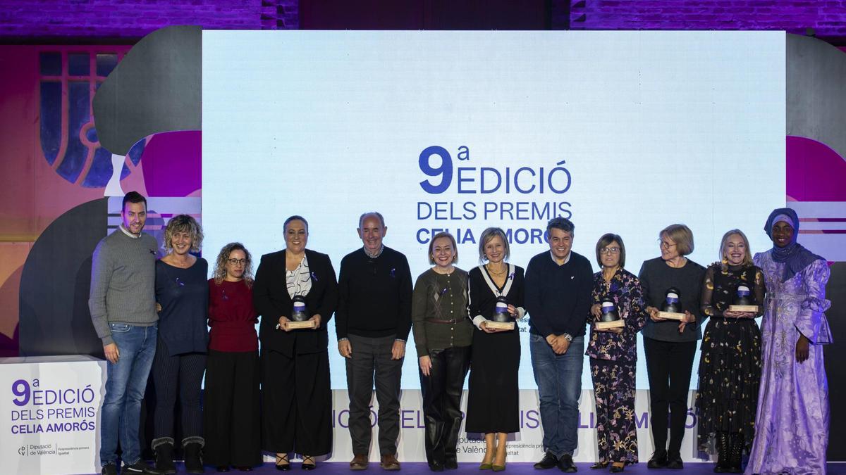 La Diputació de València entrega los Premios Celia Amorós de 2025