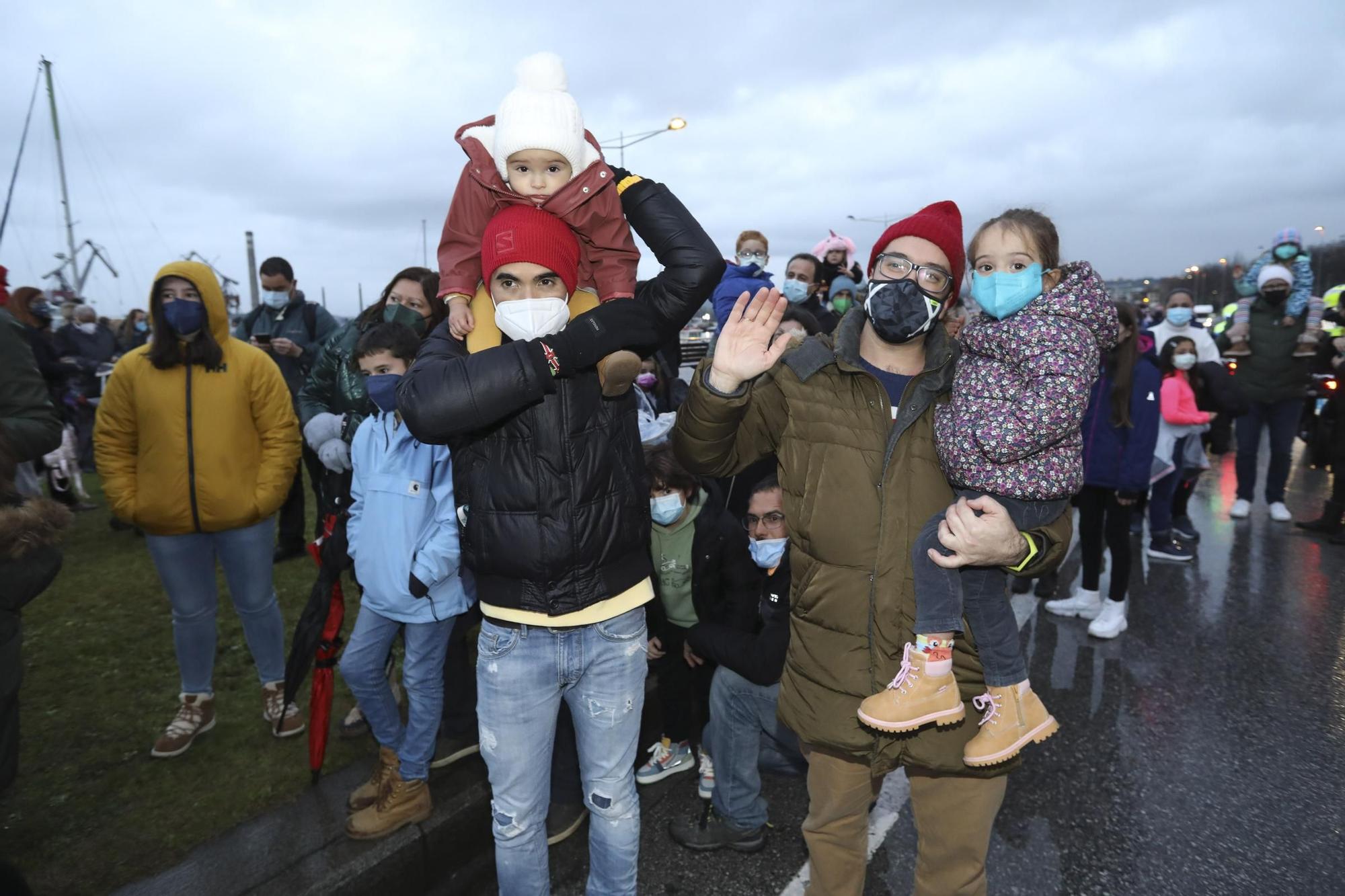 Cabalgata de Reyes Magos en Avilés