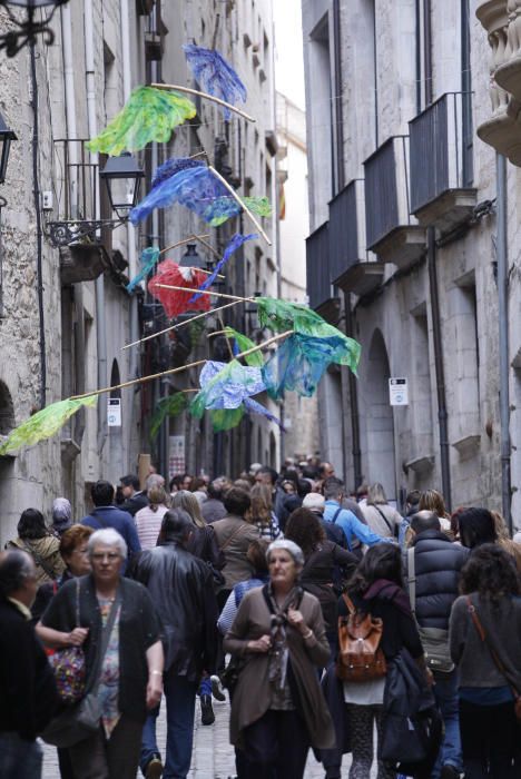 Girona es torna a omplir de visitants el darrer cap de setmana de Temps de Flors