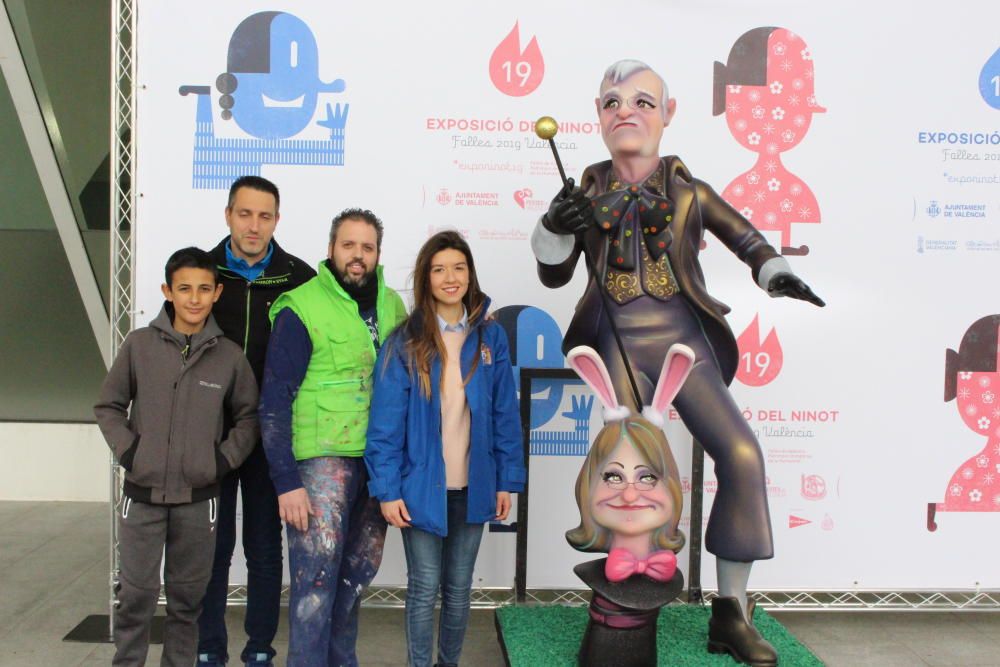 Primera jornada de entrega de Ninots en las Fallas 2019