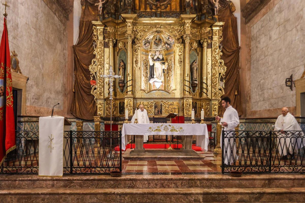 Santo Domingo acoge la misa por el 209 aniversario de la Catedral de Ibiza Santo Domingo acoge la misa por el 209 aniversario de la Catedral de Ibiza