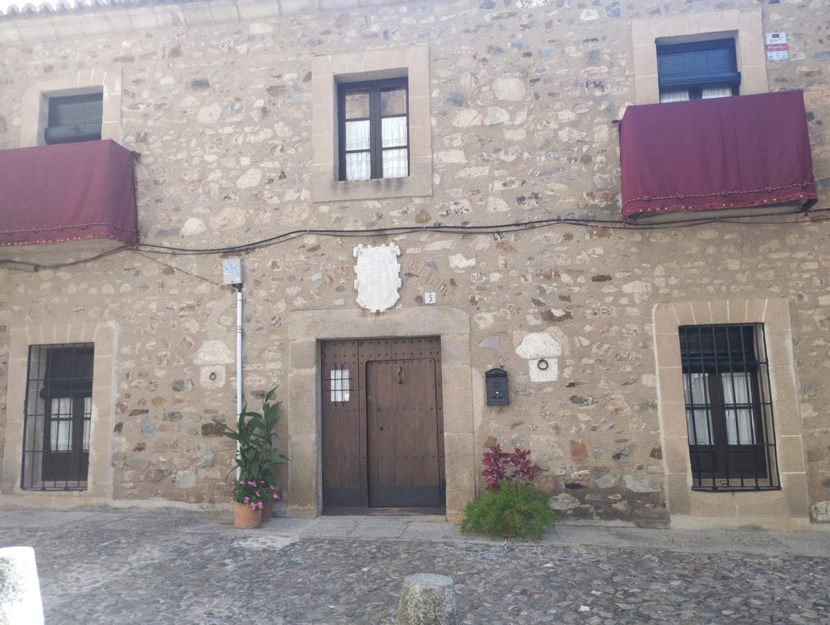 Calle Ancha, número 5, propiedad de los Uribarri.