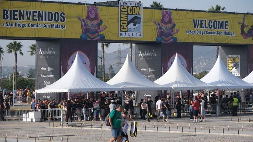 Sala de prensa, Comic-Con Málaga. Día 1