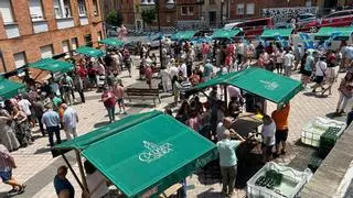 Once llagares y siete elaboradores caseros en la fiesta de la sidra de Carbayín Alto: “El ambiente es único y cada vez viene más gente”