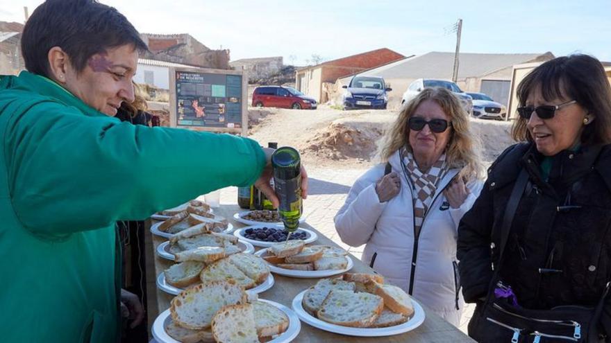 Belchite pone en valor su olivar con dos jornadas