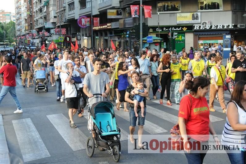 Más de cien voces piden en Murcia "acoger refugiados ya"