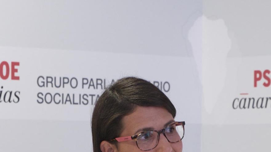 Ana González, portavoz de Juventud de PSOE Canarias.