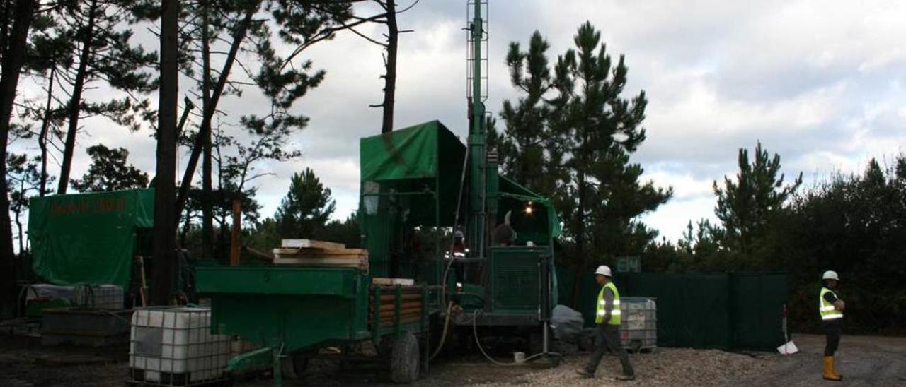 Los últimos sondeos efectuados por Astur Gold en Tapia.