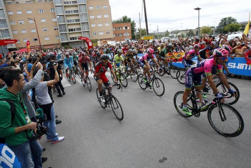 La vuelta pisa fuerte Aragón