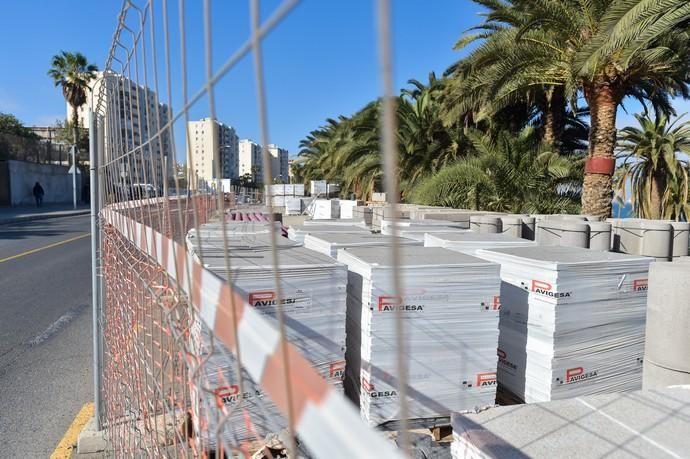 04-03-2020 LAS LPALMAS DE GRAN CANARIA. Obras de la metroguagua paralizadas en la calle Alicante. Fotógrafo: ANDRES CRUZ  | 04/03/2020 | Fotógrafo: Andrés Cruz