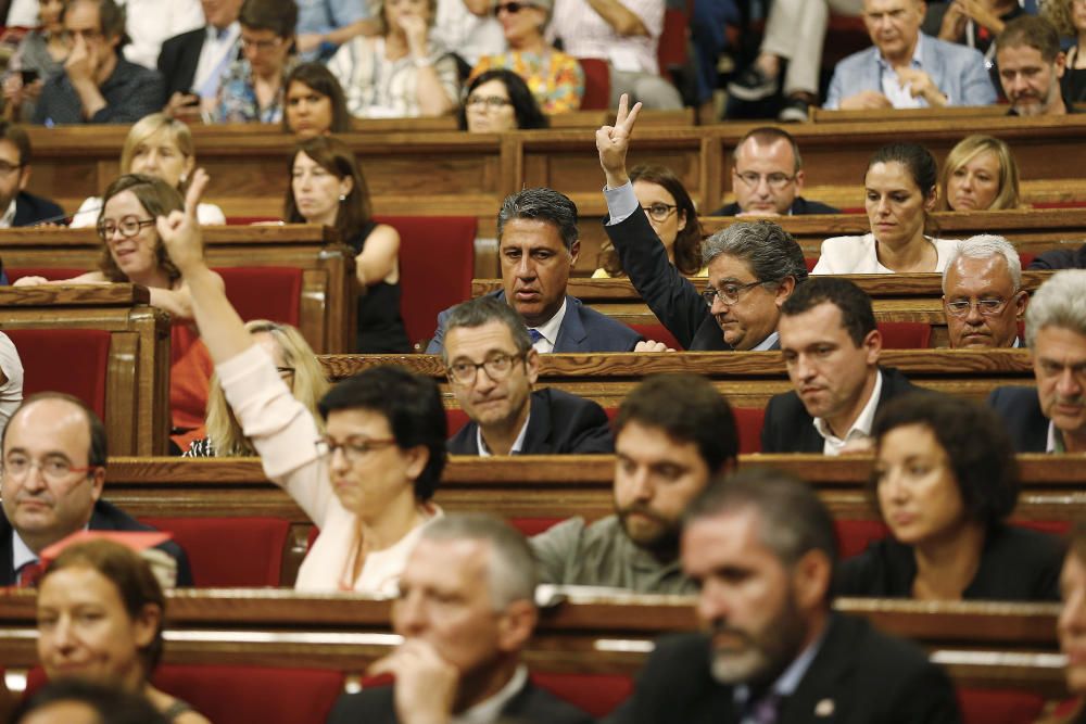 Debat al Parlament sobre el procés constituent