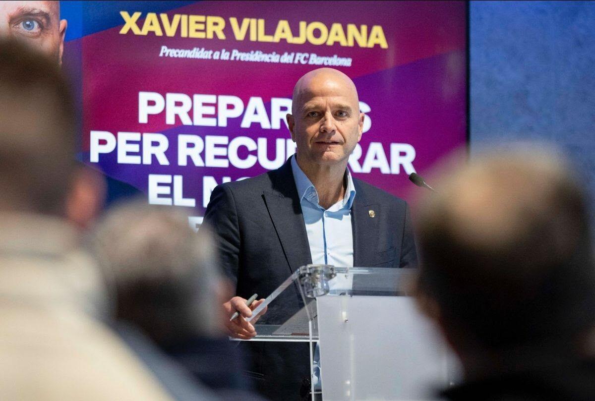 29/01/2026 Fútbol.- Xavier Vilajoana: "Hay partido y estamos preparados para ganarlo". El precandidato a la presidencia del FC Barcelona Xavier Vilajoana ha asegurado este lunes, tras la convocatoria oficial de elecciones en el club y la dimisión del presidente Joan Laporta para optar a la reelección, que afronta el proceso electoral con la intención de competir "para ganarlo", en unos comicios a los que también concurrirán el empresario Víctor Font y el economista Marc Ciria. DEPORTES PREMSA XAVIER VILAJOANA