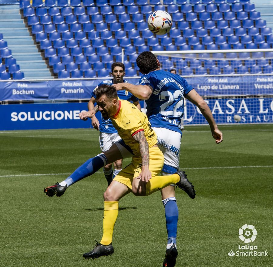 El Real Oviedo-Girona en imágenes
