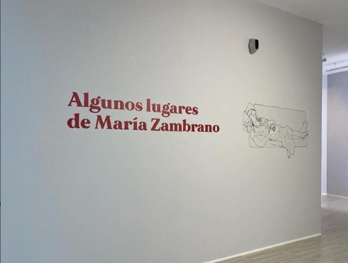 Exposición 'Algunos lugares de María Zambrano' en el CAC de Vélez.