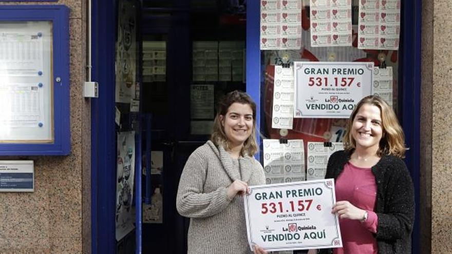 La Quiniela deja 531.157 euros en Gijón, con un acertante del pleno al quince