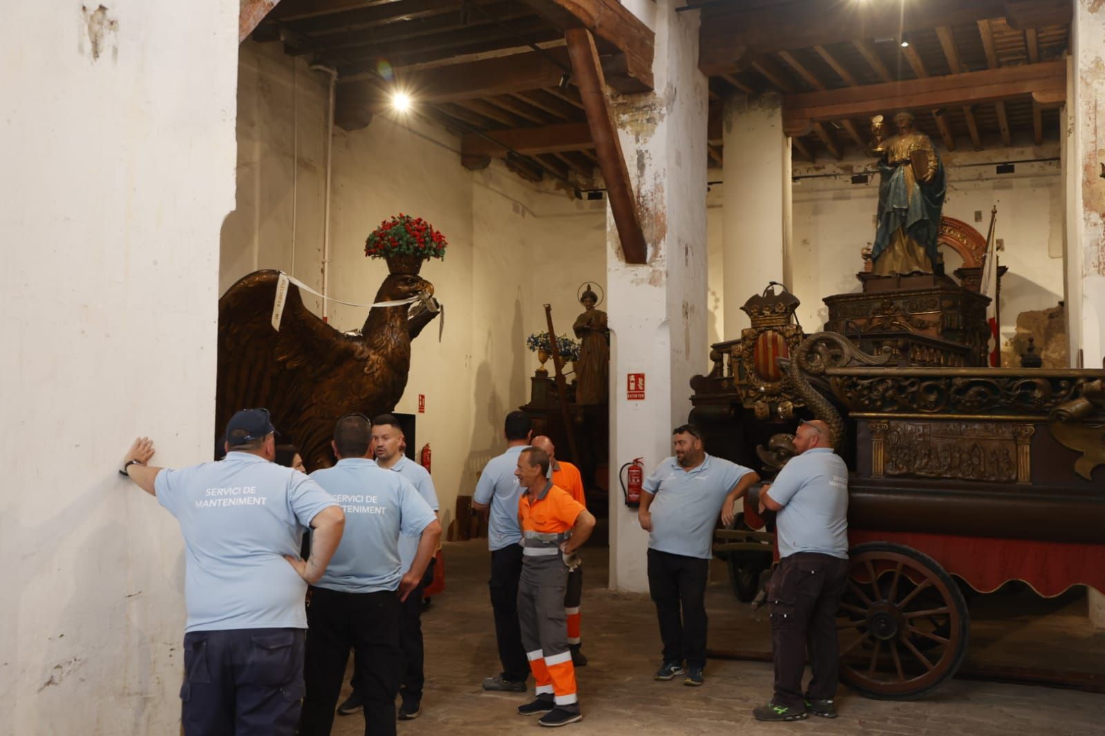 El Corpus empieza con la salida de las dos Rocas autorizadas