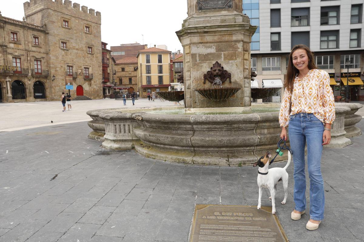 Las fuentes de Gijón renacen y los barrios lo agradecen: “Dan una imagen muy buena de la ciudad”