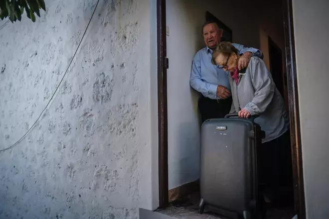 Regreso a casa en Trajuya tras el final de la erupción del volcán de La Palma